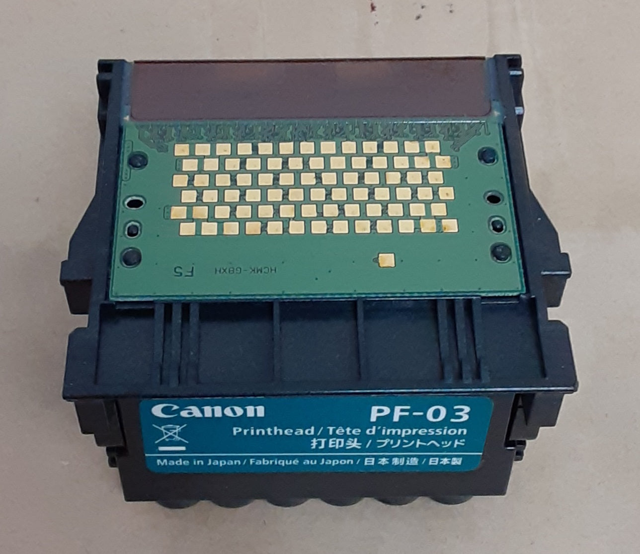 中古 Cannon PF-03 大判プリンターimagePROGRAF用プリントヘッド