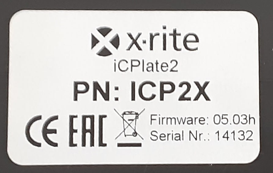 X-rite製 iCPlate2 ポータブルプレートリーダー CTP品質管理ソリューション xrite1-icplate2-5044