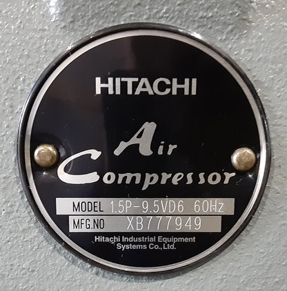 日立　1.5p-9.5GVD bebicon コンプレッサー hitachi1-15p95gvdbebicon-9060