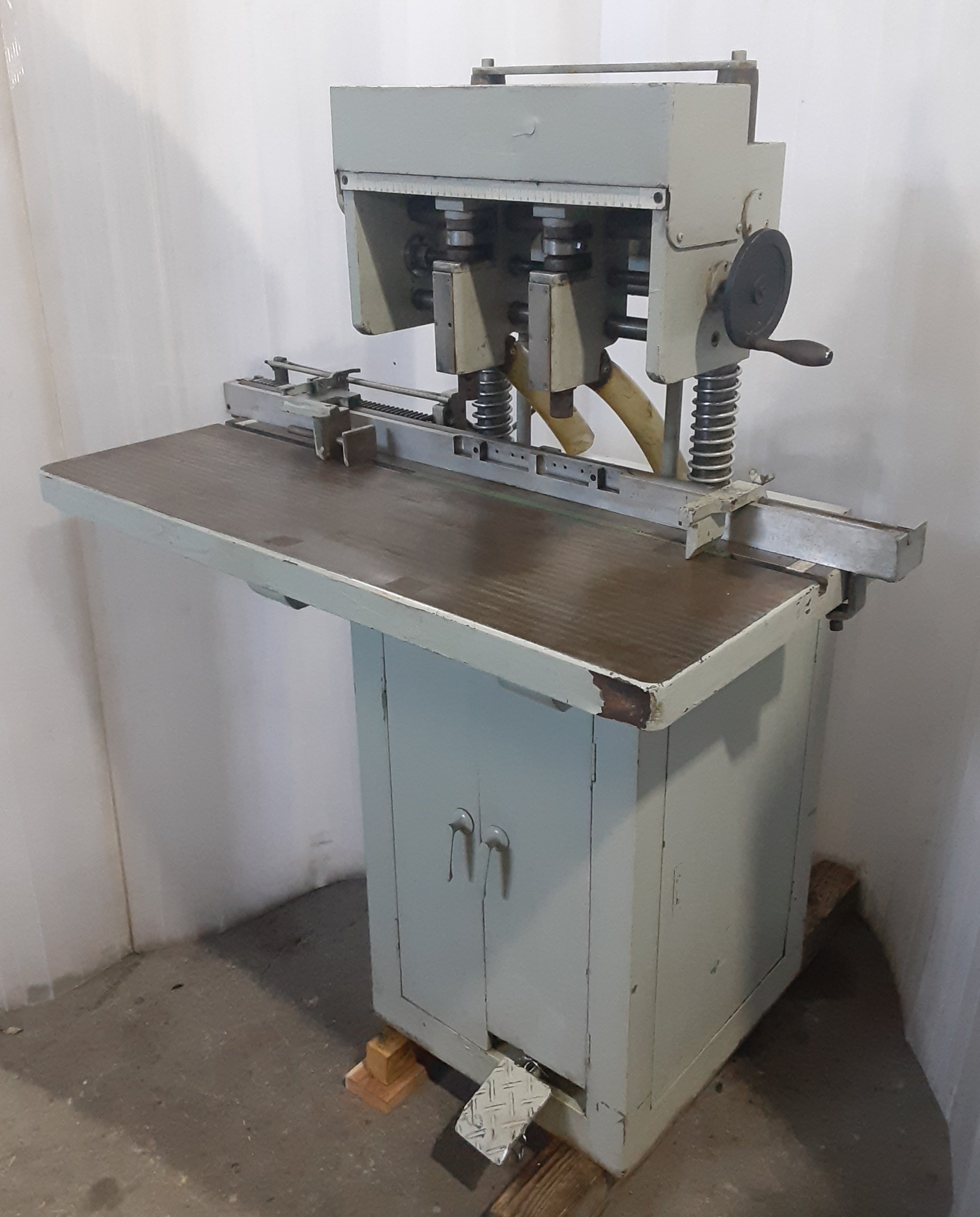 中古 2穴 穿孔機 ドリル 2holepaperdrill