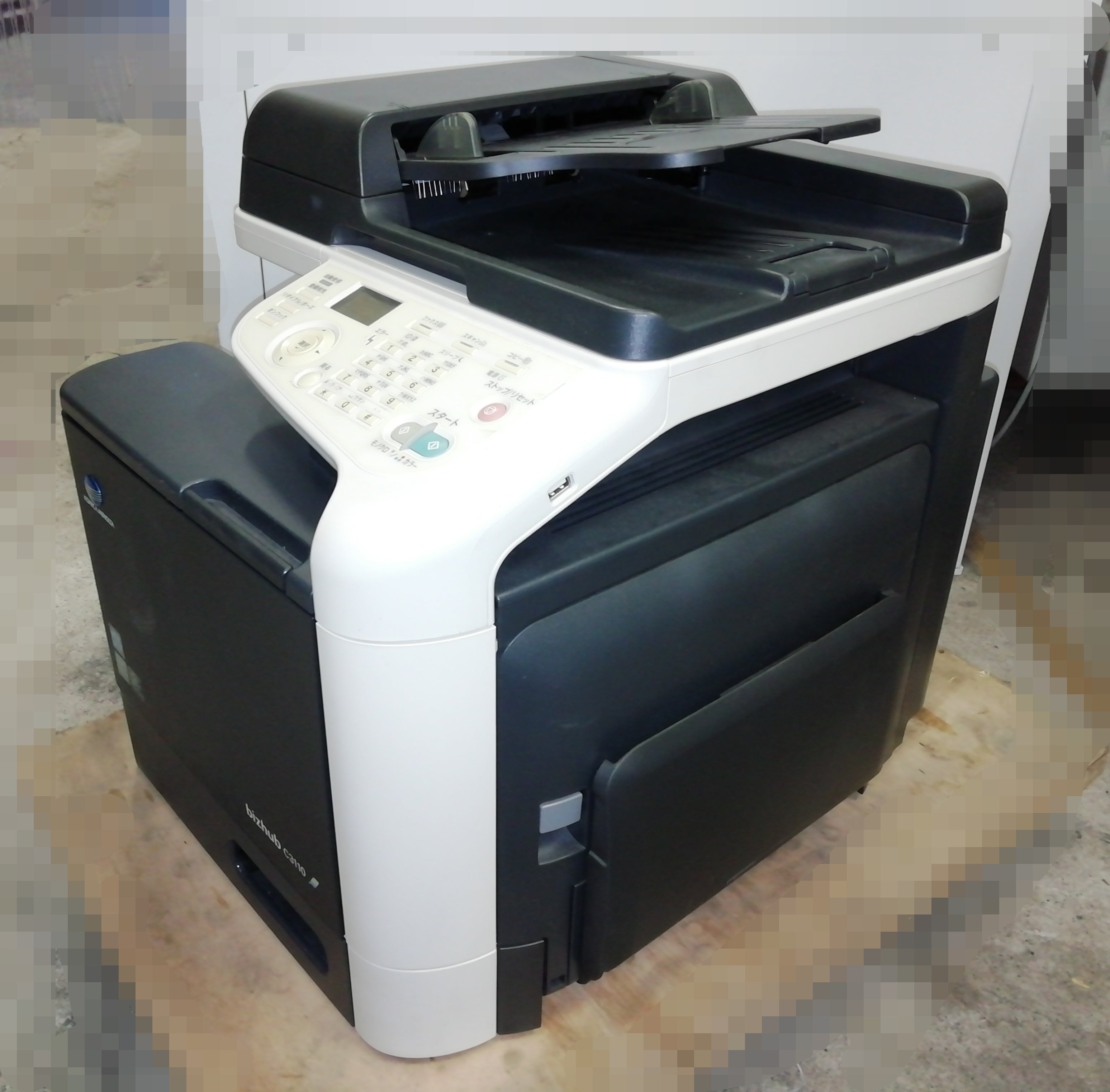 中古 コニカミノルタ製 bizhub C3110 フルカラー対応 複合機 業務用プリンタ